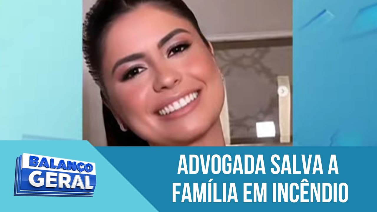 Advogada salva mãe e primo durante incêndio e sofre queimaduras graves em Cascavel (PR)