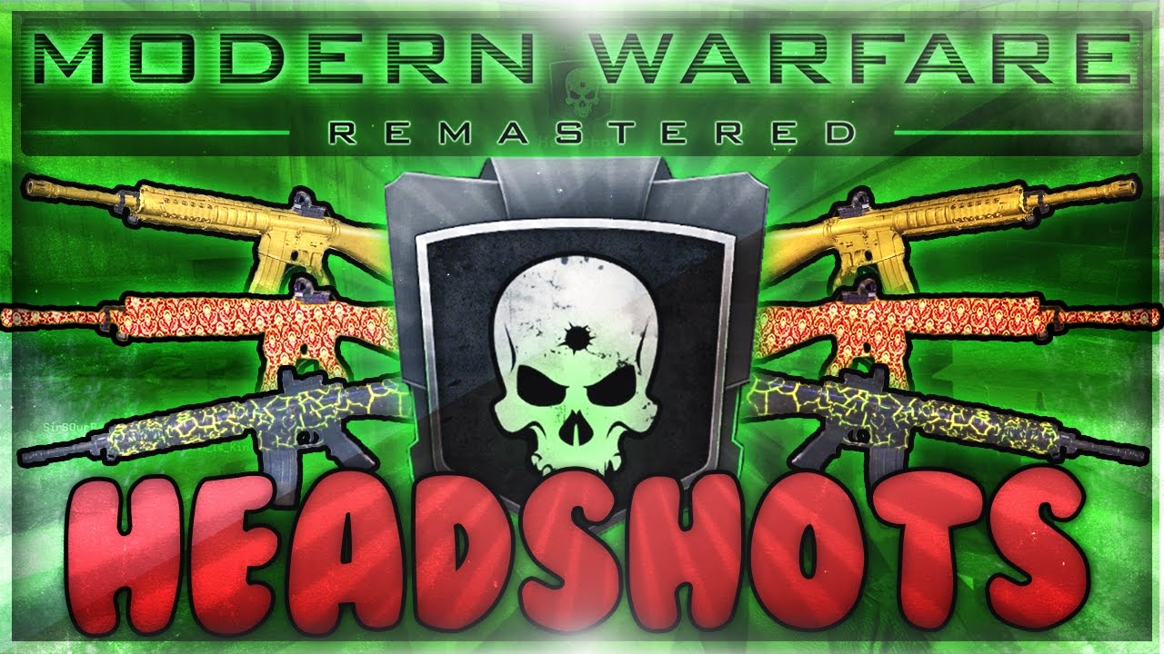 Earning Gold & Regal Camos in MWR - How to Get Headshots! (Hardcore Mode Analysis)