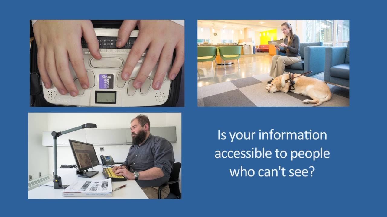 What is an accessible website?