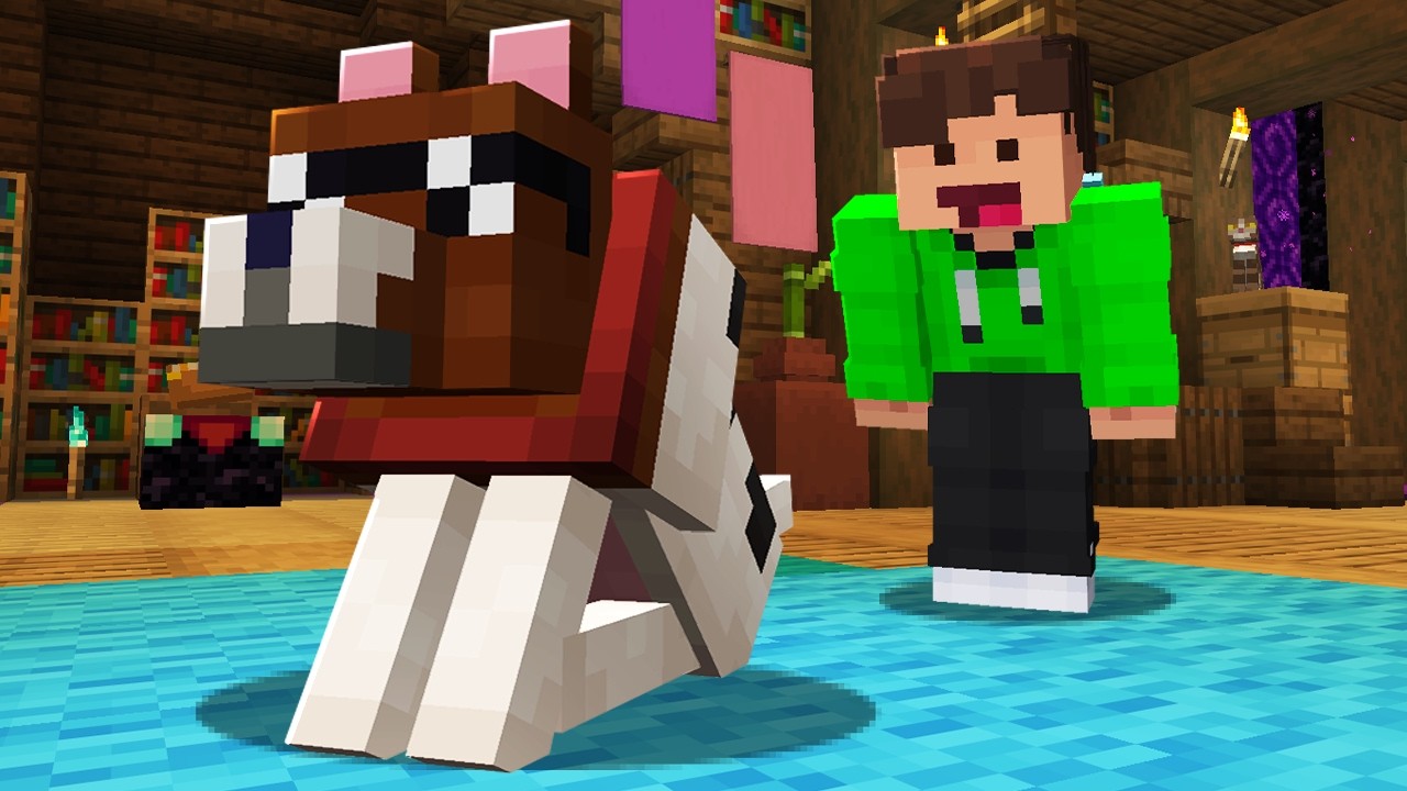 Kamrattassen &auml;r tillbaka... Minecraft 90gQ