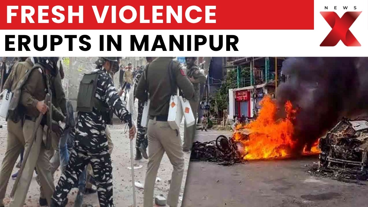 Manipur Violence: 2 Kuki Villagers Killed, Houses Burnt In Kamjong Retaliatory Attack | NewsX