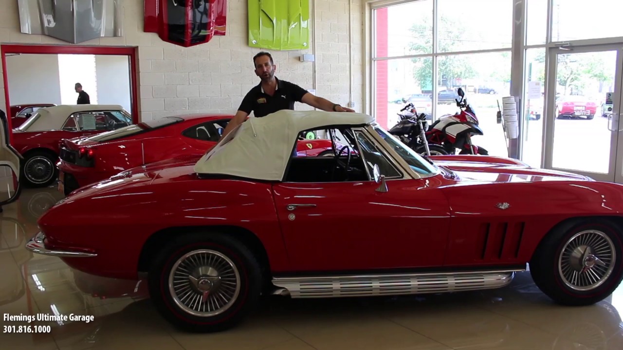 '66 Corvette Stingray for sale with test drive, driving sounds, and walk through video