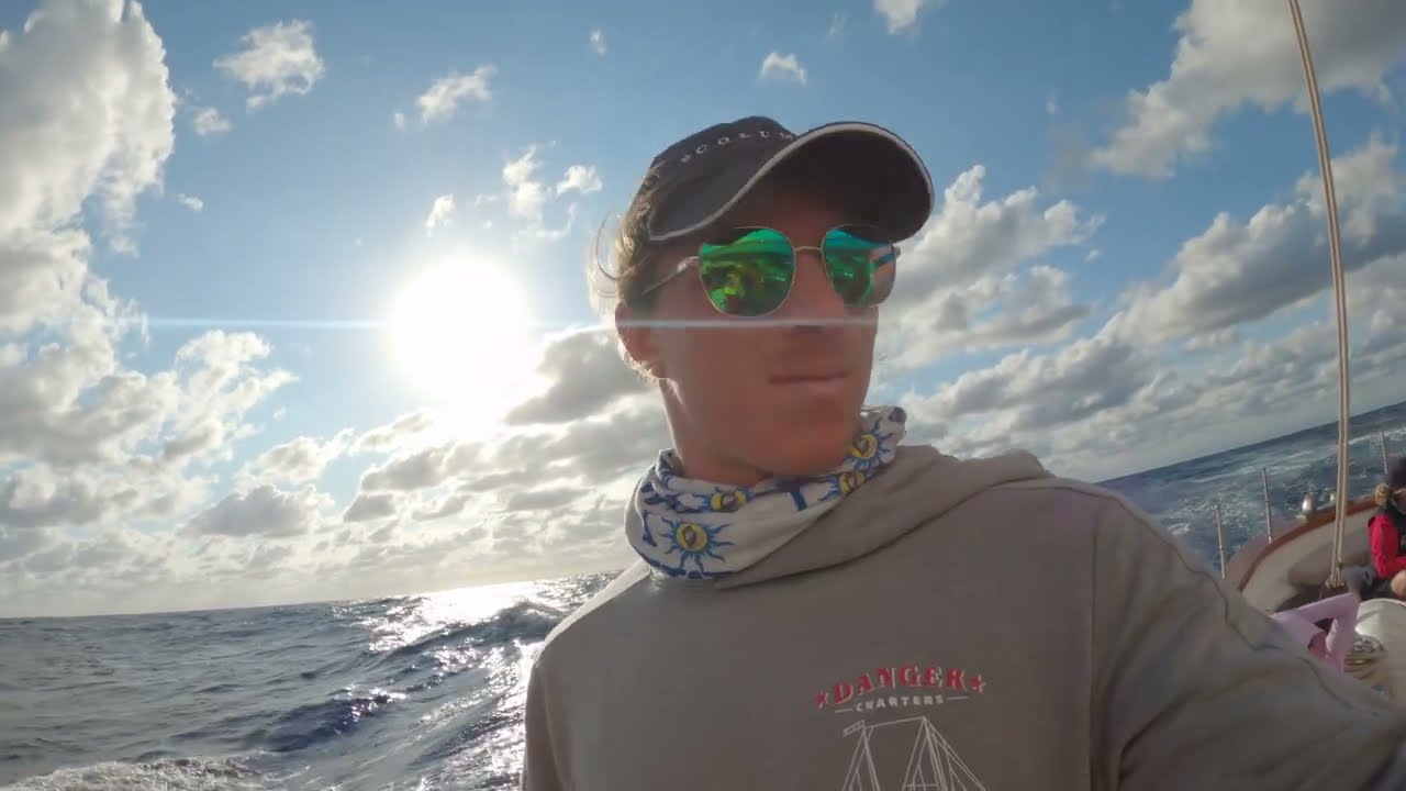 Newport to Bermuda race aboard Columbia