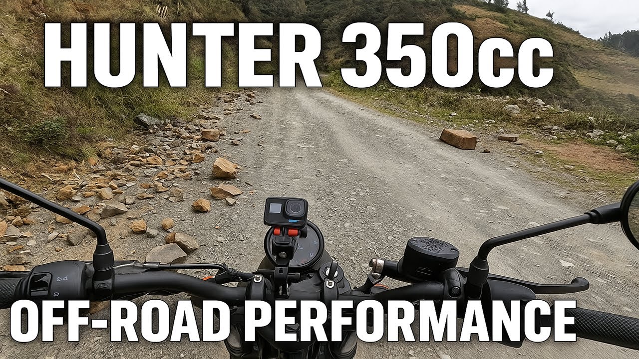 ¡Sorpresa! Así se comporta la Hunter 350 en ruta offroad