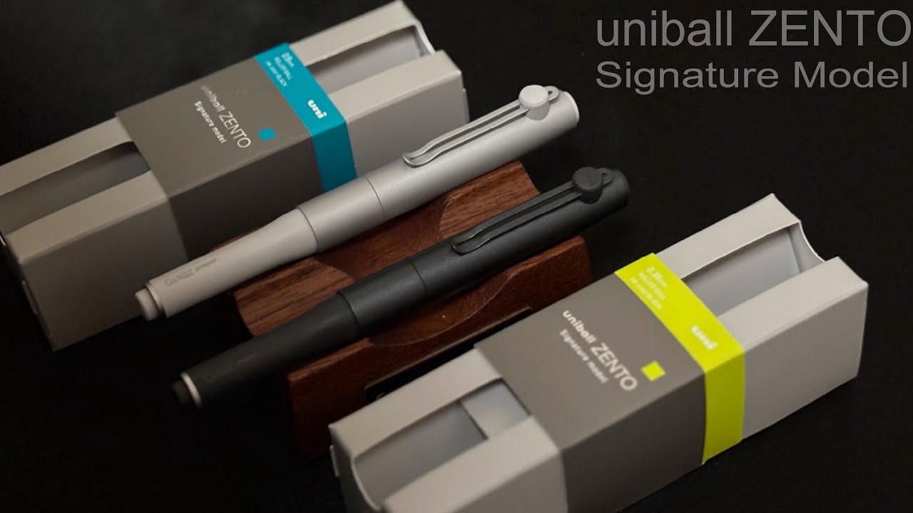 ユニボール ゼント シグニチャーモデル ボールペン｜uniball ZENTO Signature Model