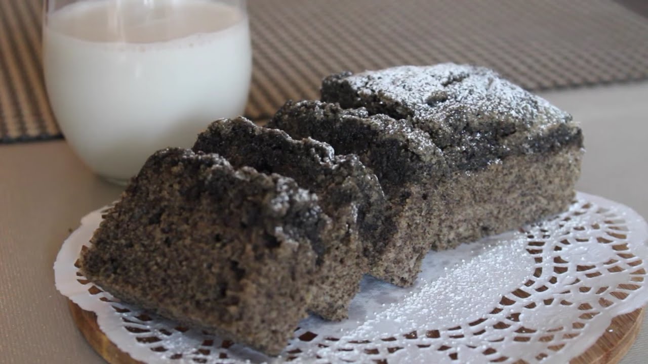 How to Make: Black Sesame Pound Cake