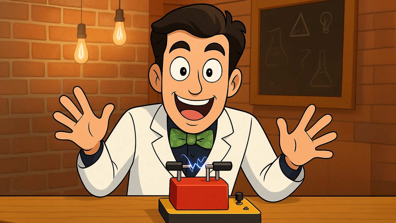 ⚡ 40.000 Volt Kıvılcım Yarattım! Faraday'ın Müthiş Deneyi 🔬