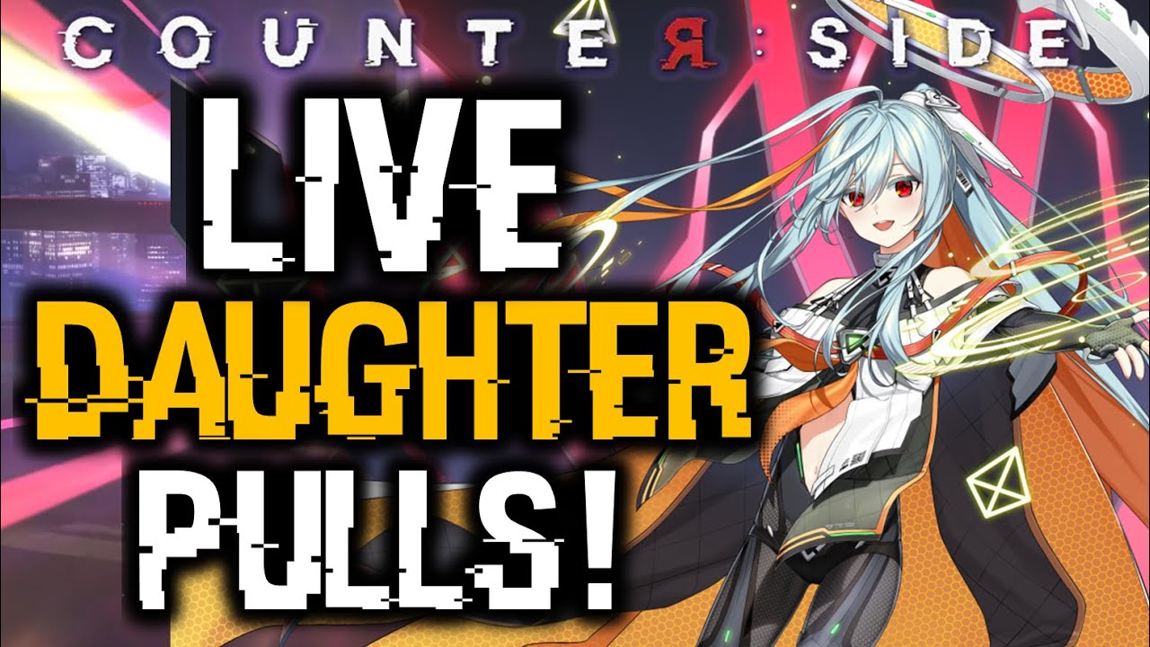 AWAKENED SIGMA DAUGHTER PULLS! SKIA CROW HYPE OP!?! (COUNTERSIDE) | Livestream