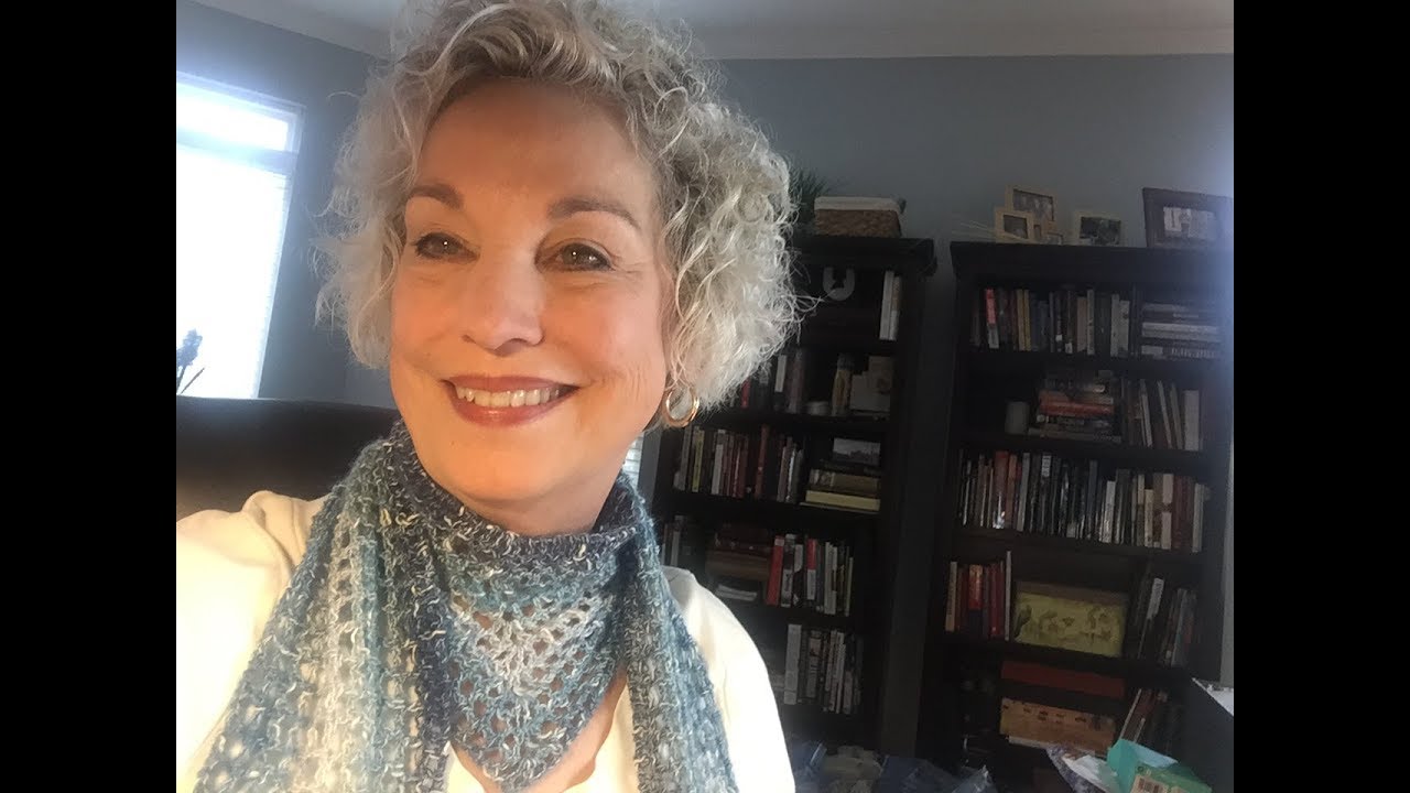 How to Make the Easy V-Scarf! | On The Hook Crochet