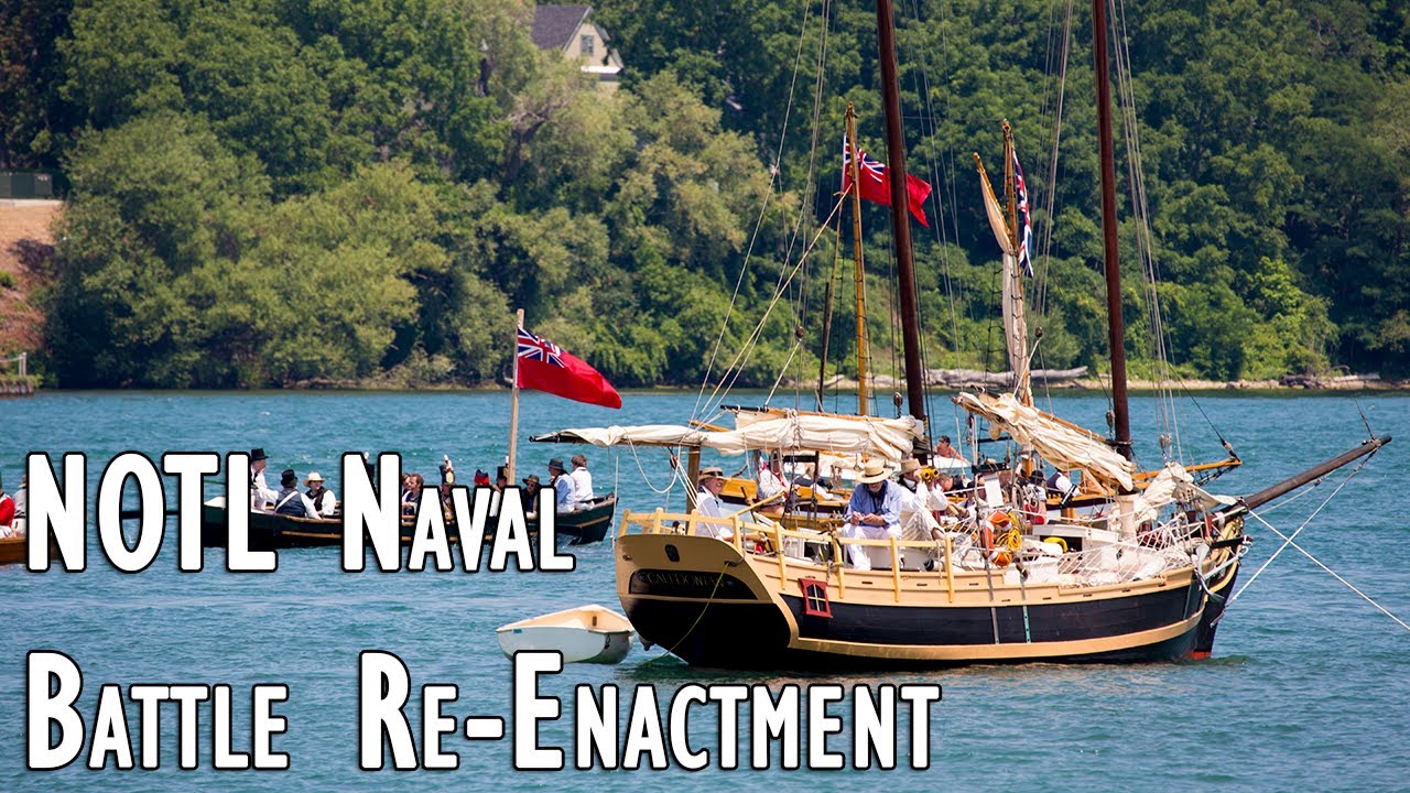 Naval Battle Re-Enactment in Niagara-on-the-Lake 2012
