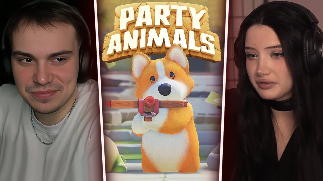 ГЛЕБ ИГРАЕТ в Party Animals (Морфилина, Шадоукек, Ростик, Хелин, Лиза, Юра, Танкзор и др. )