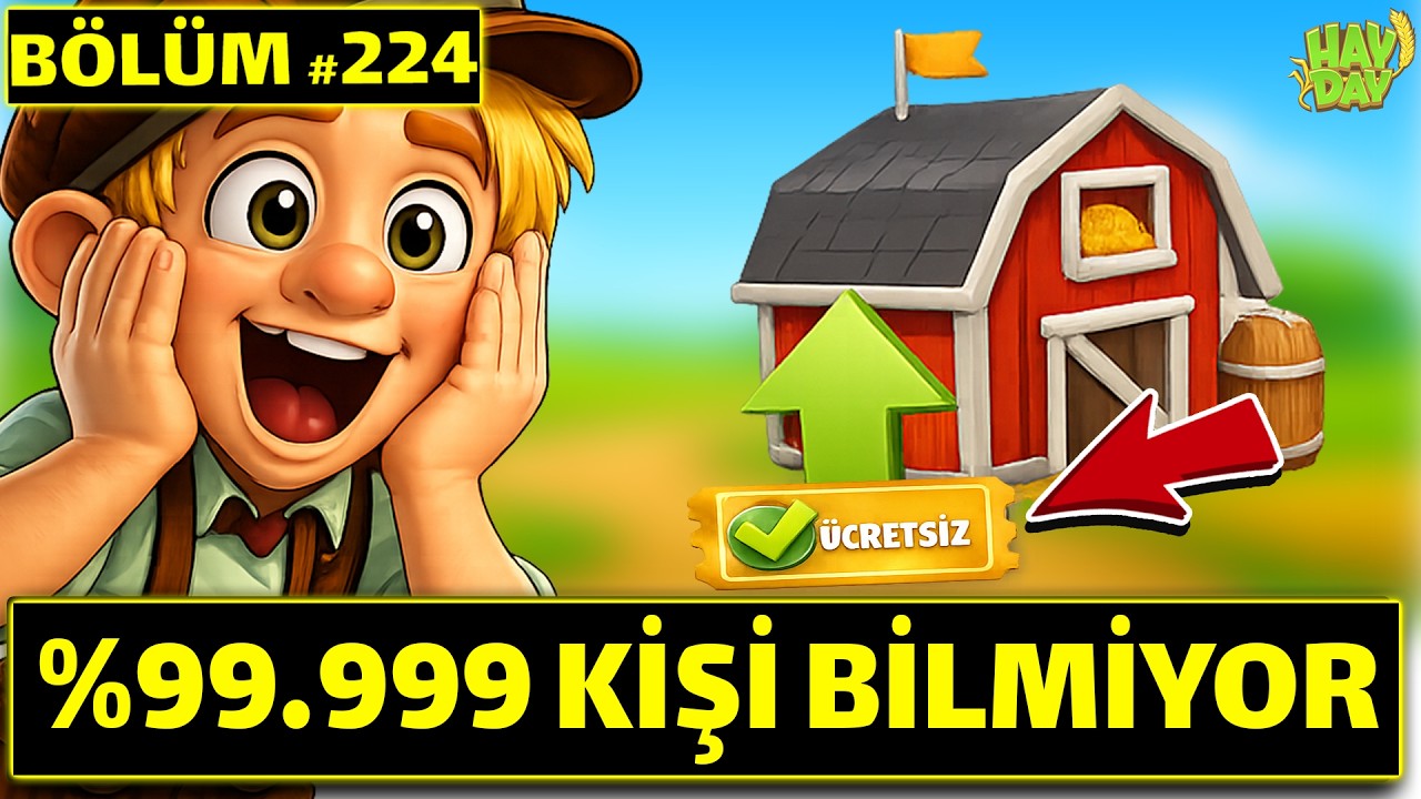 🔥 Hay Day Oyuncularının Çoğu Bunu Bilmiyor! Ücretsiz Ödül Sistemi