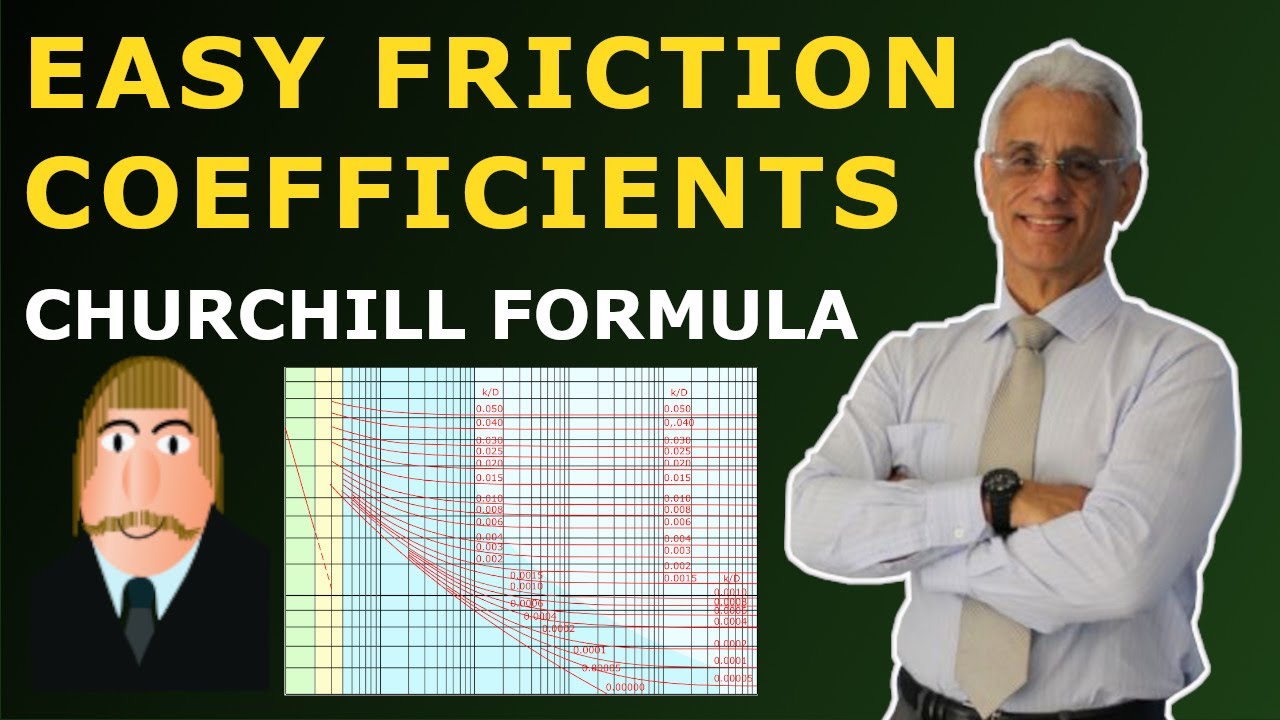 The Easy Way to Calculate Friction Coefficients: Churchill Formula