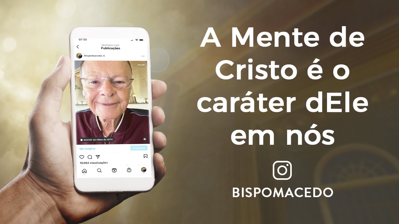 A Mente de Cristo é o caráter dEle em nós - Meditação Matinal 14/07/21