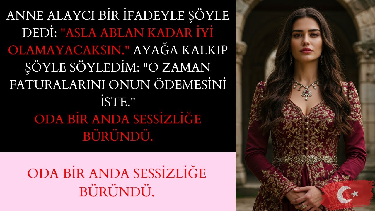 “Sen ailemizi rezil ediyorsun” dedi annem — ama cevabım her şeyi tersine çevirdi