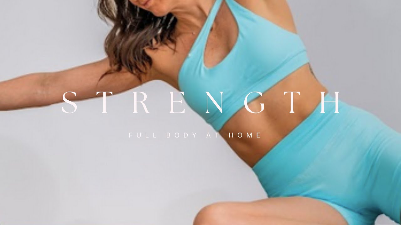 45-Minute Full Body Morning Strength Workout for Women 🌹Tone & Glow Self-Love Series Workout 8