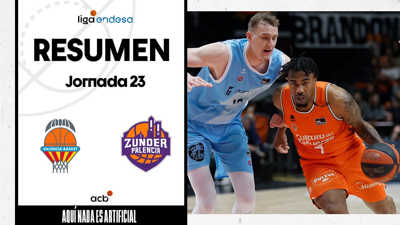 Valencia Basket - Zunder Palencia (111-93) RESUMEN | Liga Endesa 2023-24