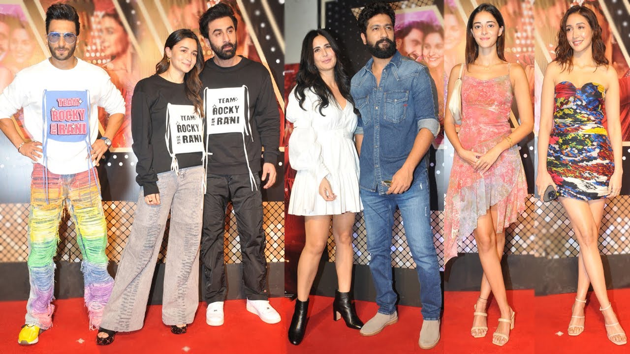 Rocky Aur Rani Movie | GRAND PREMIERE | Alia Bhatt,Ranveer Singh,Ranbir,Katrina Kaif,Vicky Kaushal