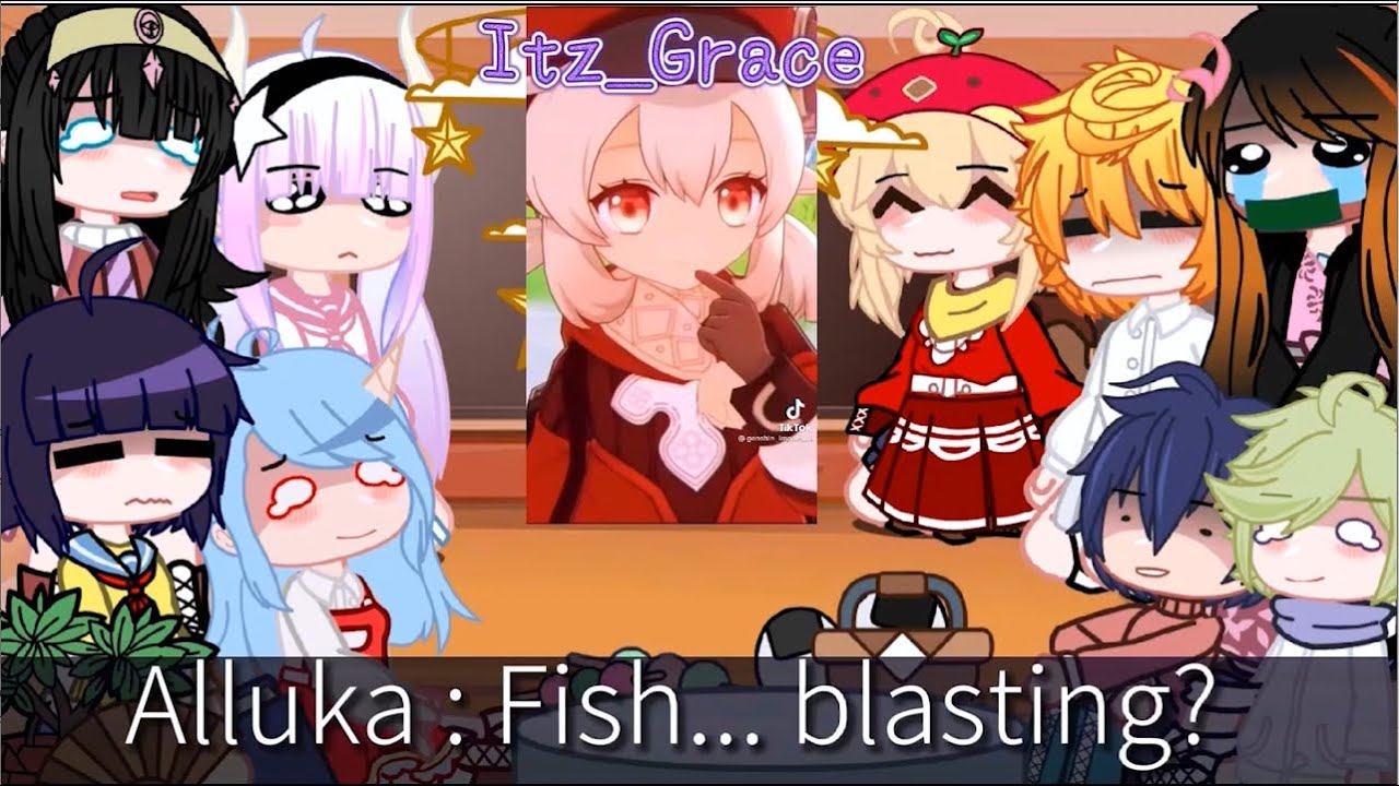 👊 TOP 3 💖 Genshin Impact react to Klee + ... | Gacha | Tik Tok