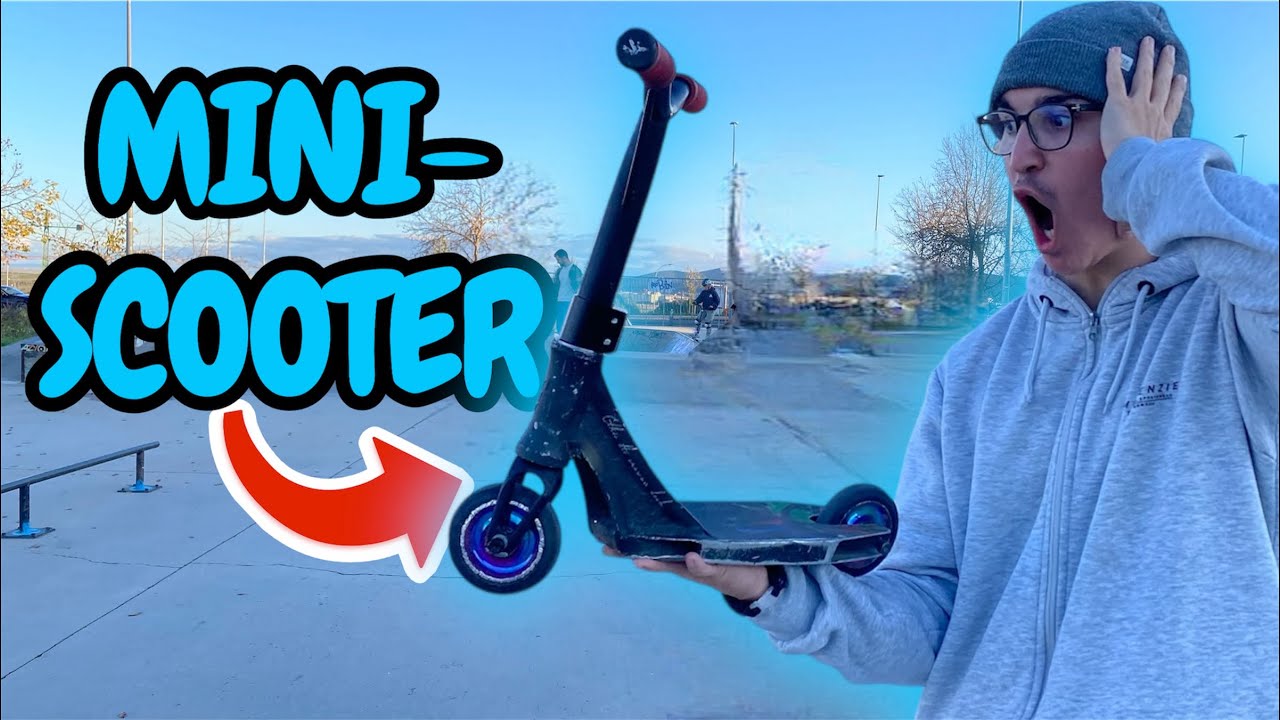 CONSTRULLO un MINI-SCOOTER y lo PATINO 🤯