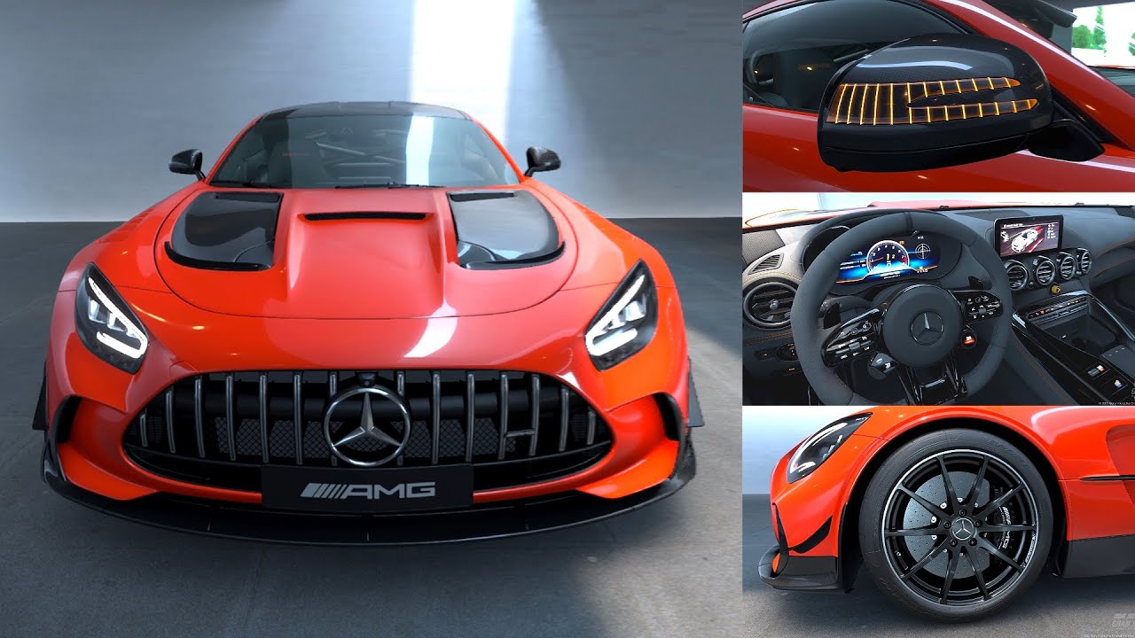 Mercedes-Benz AMG GT Black Series 2020 Gran Turismo 7 VR PSVR2 Showroom
