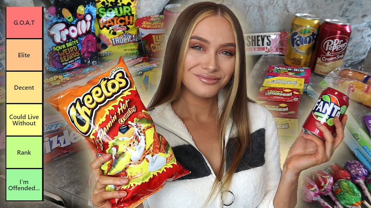 RATING THE BEST AMERICAN CANDY! 🇺🇸🤔