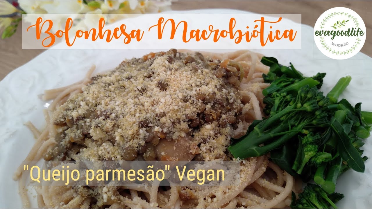 Bolonhesa Macrobiótica com 
