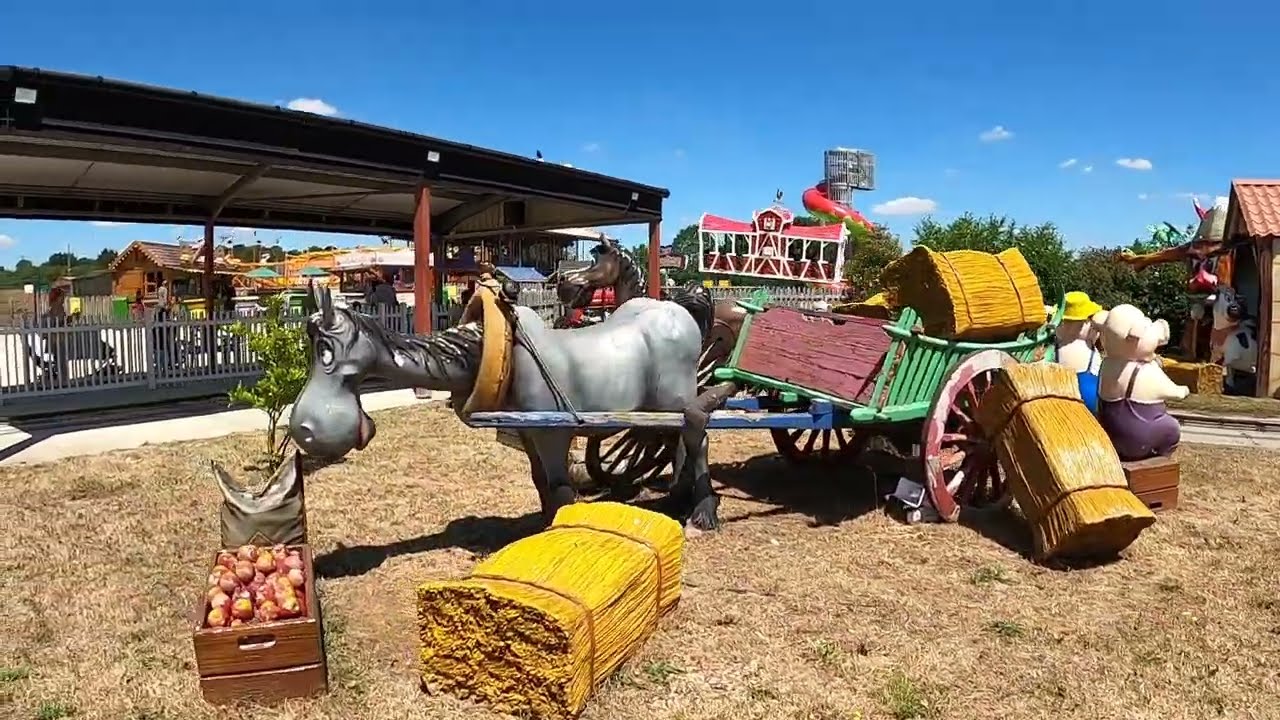 Old MacDonald's Tractor Ride Full HD POV - Old MacDonald's Farm & Fun Park