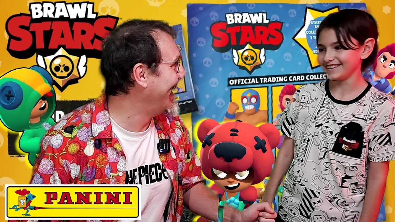 BRAWL STARS collection PANINI - UNE OUVERTURE DE FOLIE AVEC UNE SURPRISE