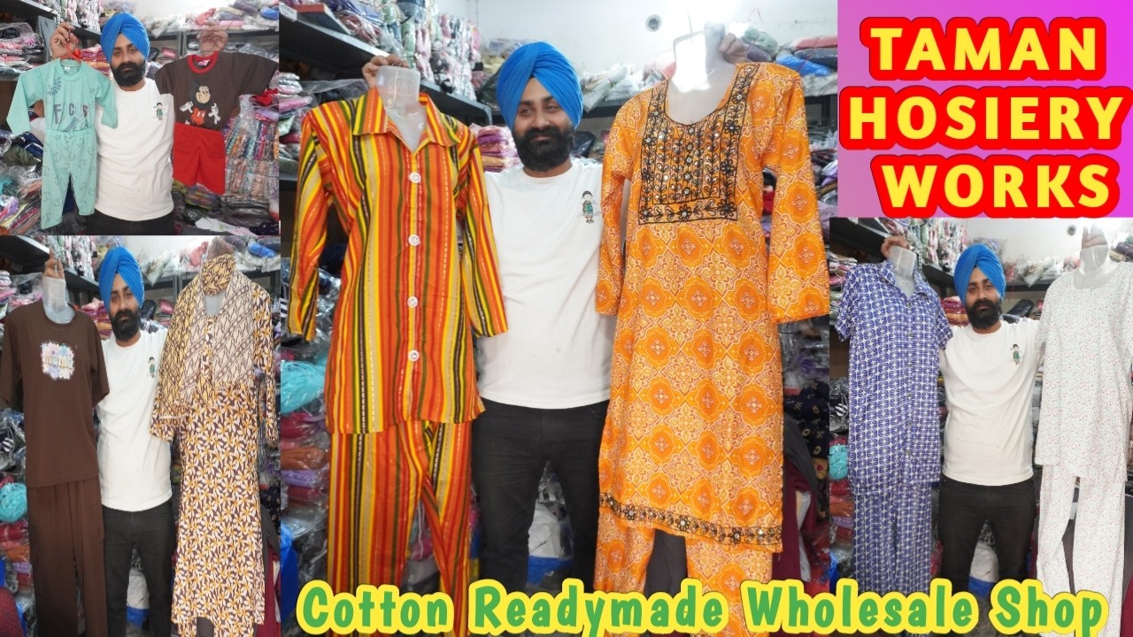 Cotton Readymade Wholesale Shop Ludhiana,Kids Ladies Gents Readymade Cloths,Night Suit,T Shirts,Midi