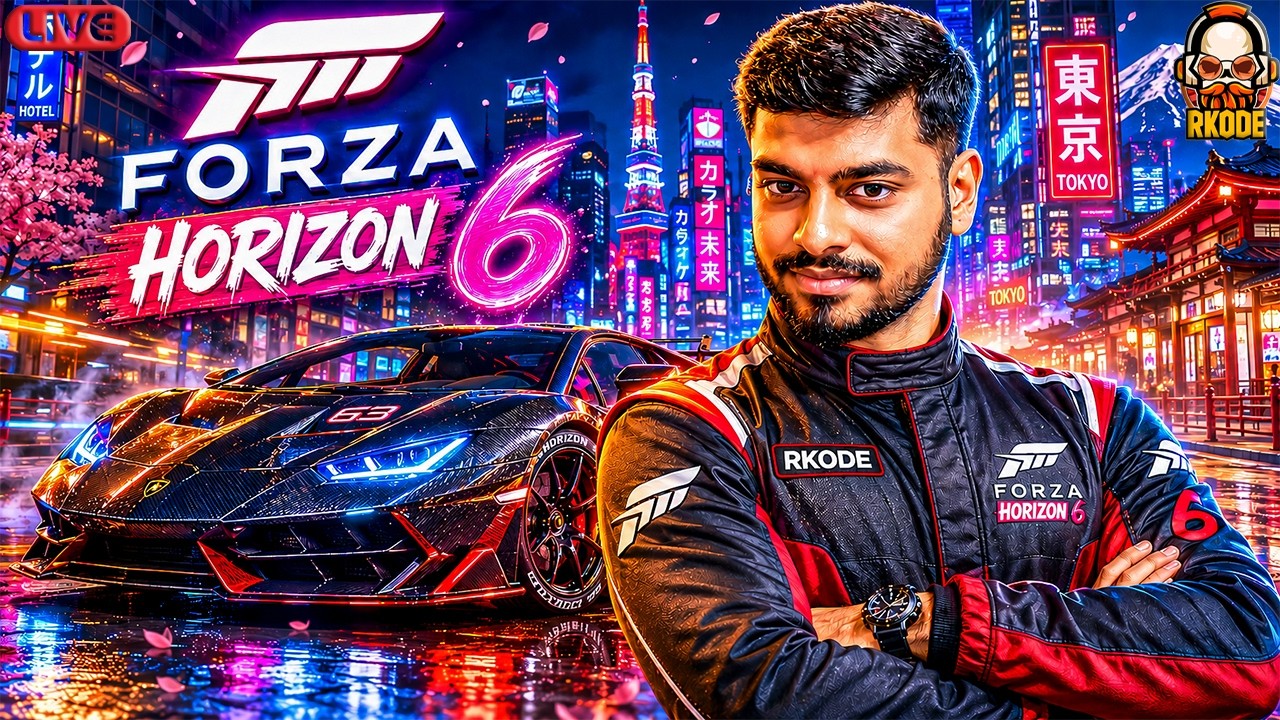 GRINDING FOR LEGENDARY FINAL RACE THE GOLIATH | FORZA HORIZON 6 LIVESTREAM GAMEPLAY | RKODE Gaming