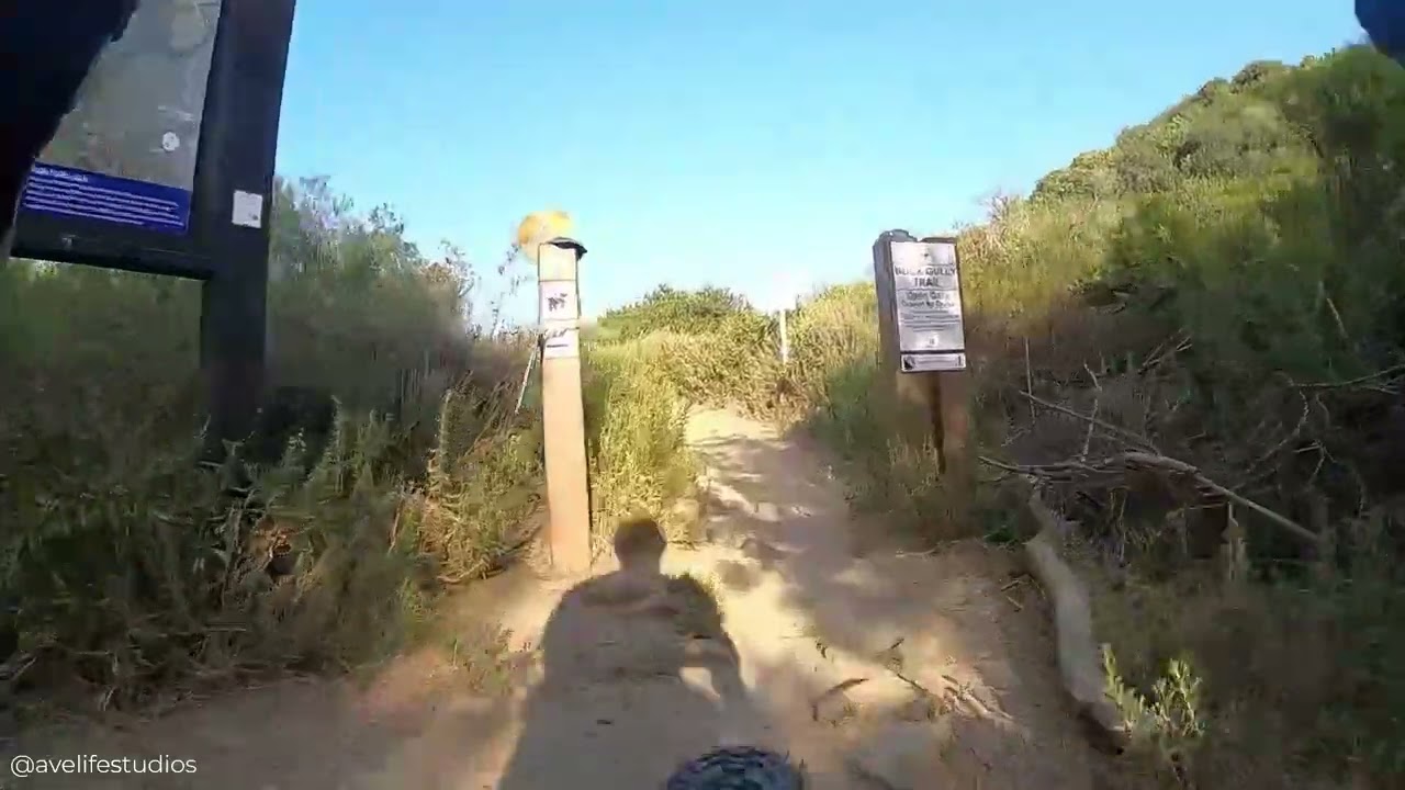 Biking Up Buck Gully, The Best Trail in Newport Beach!