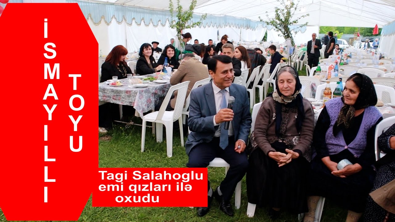 Ismayilli toyunda Tagi Salehoglu tugyan etdi