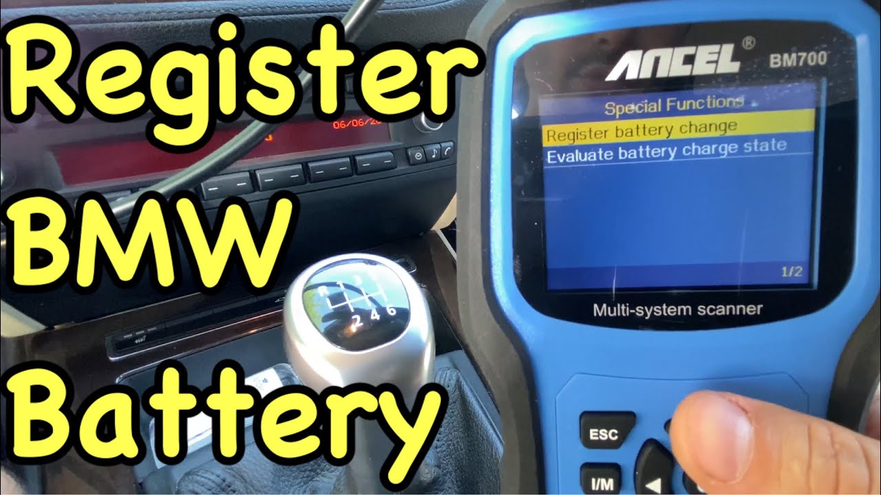 How to Register a BMW Battery