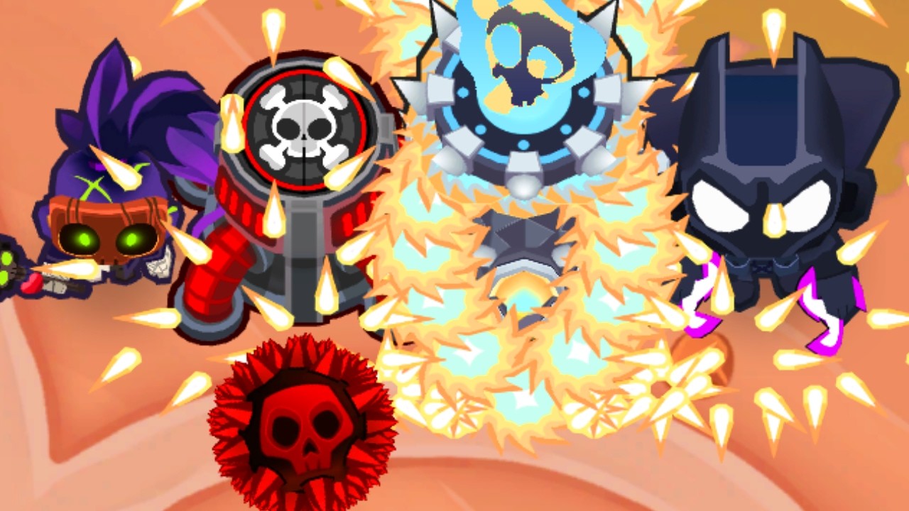 How Far Can You Survive With Only 4 Towers? (Bloons TD 6)