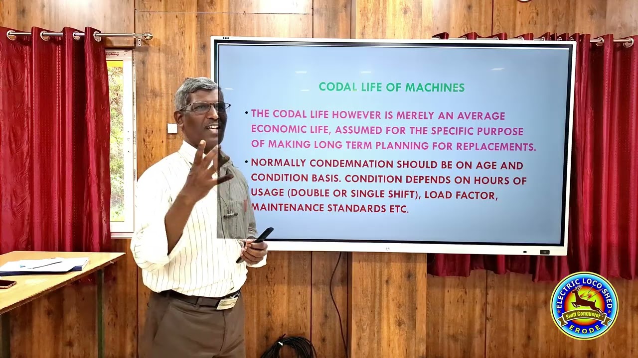 Various M and P its maintenance and testing - By Shri. P Govindarasu