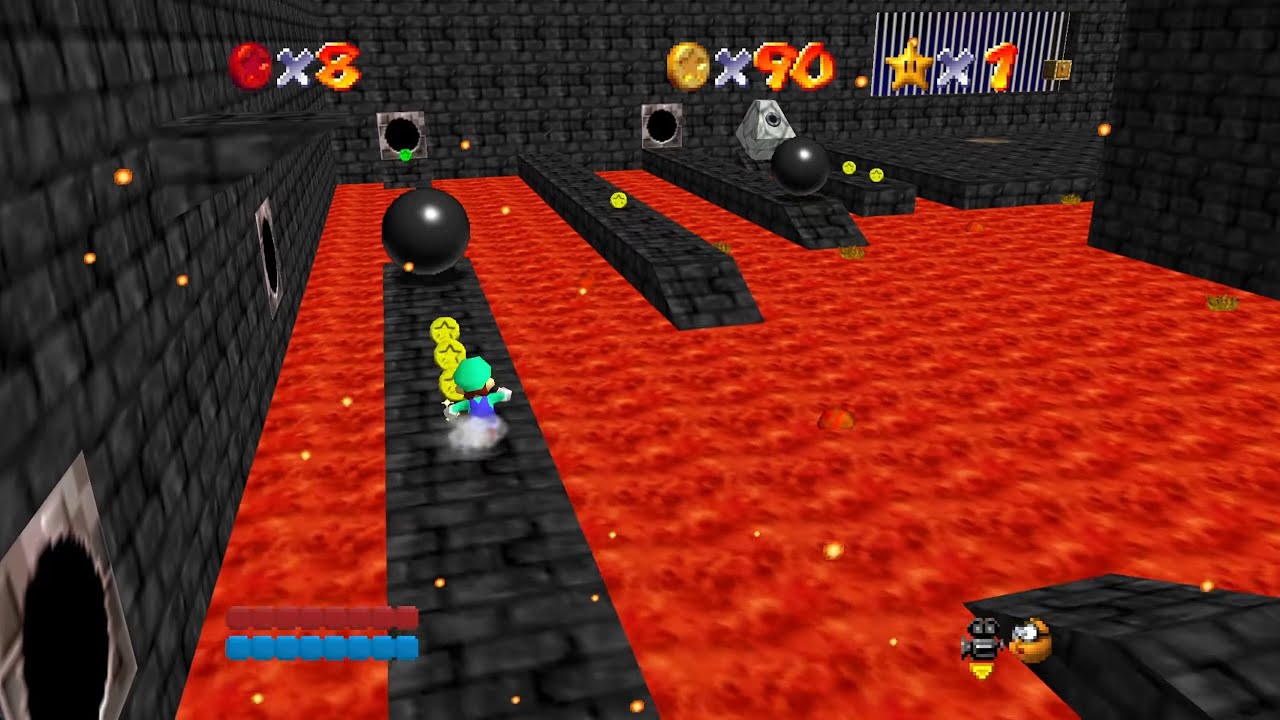 Deep Dino Dungeon by ZYoshi64 - Mario Builder 64