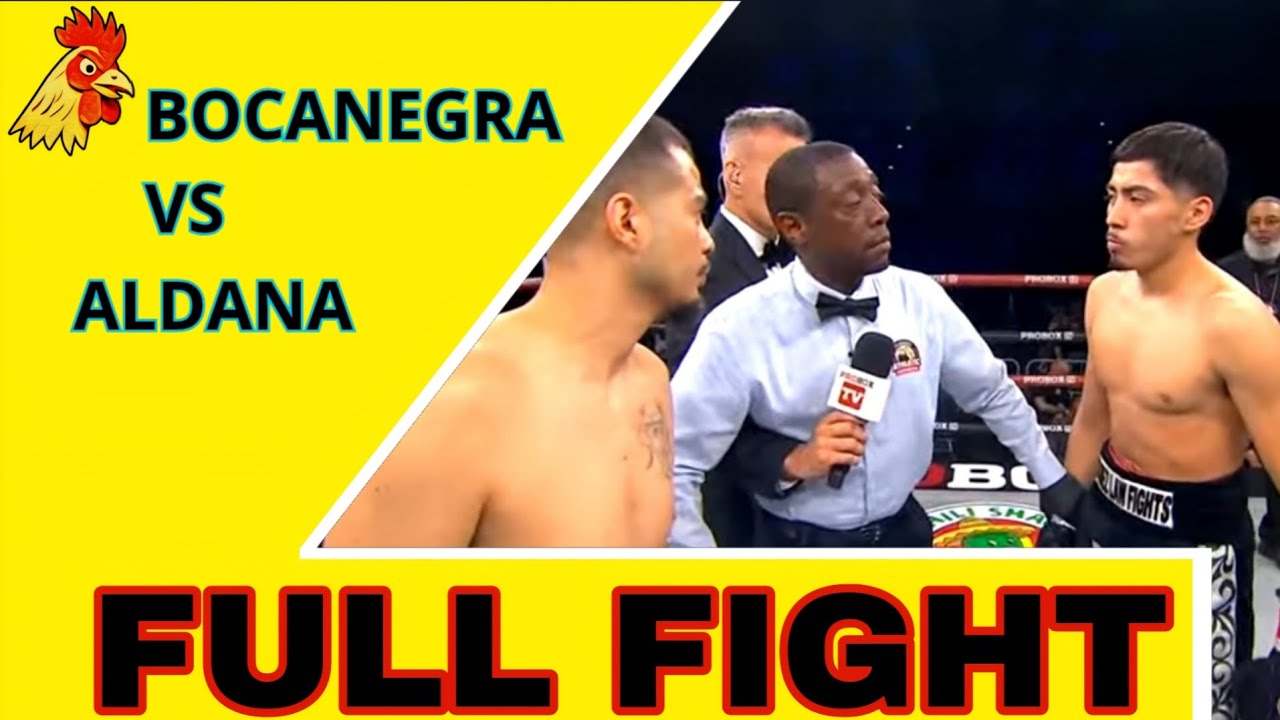 AND STILL!!! Xavier Bocanegra vs Sergio Aldana FULL FIGHT 