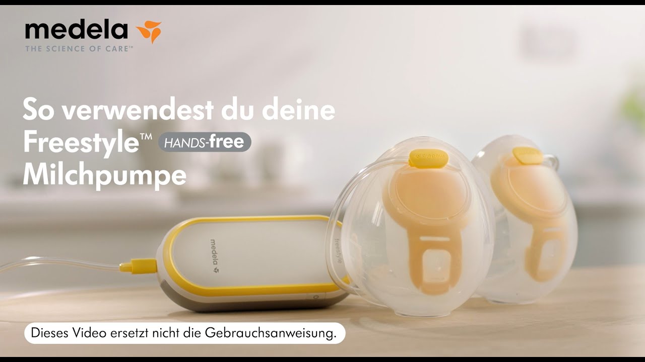 So verwendest du deine Freestyle™ Hands-free Milchpumpe