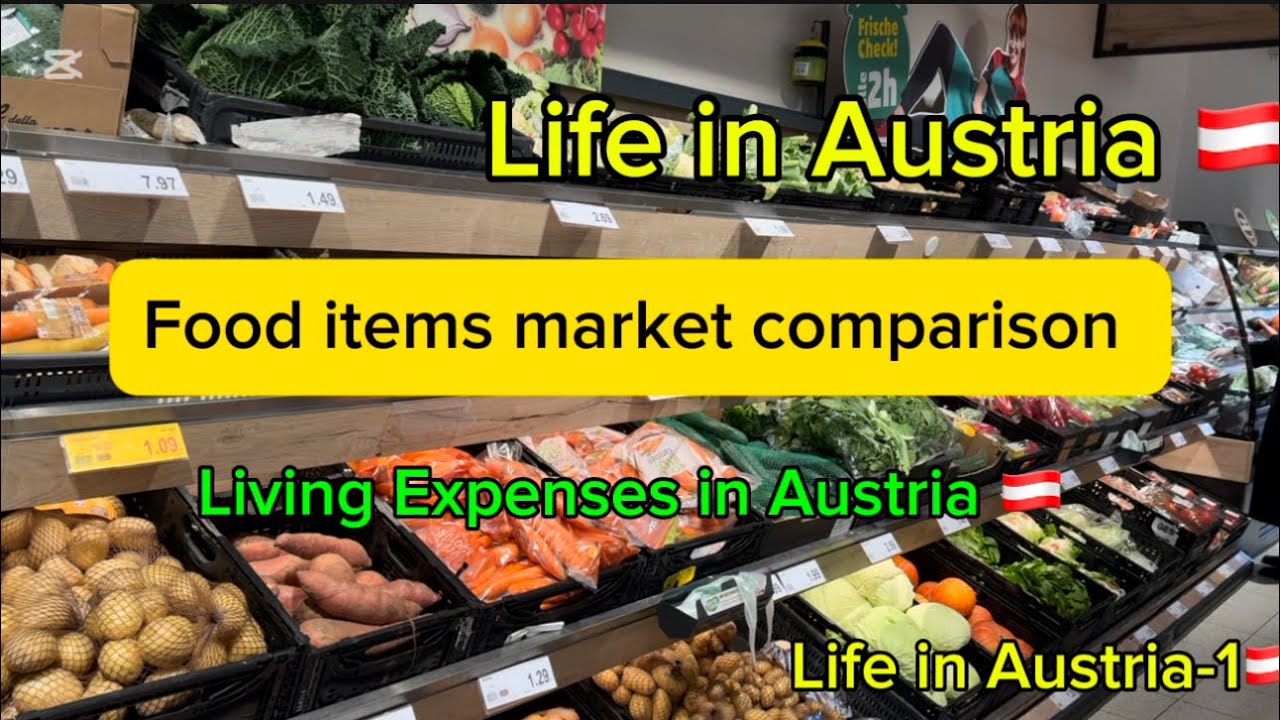 Market comparison | Cost of living in Vienna Austria 🇦🇹 | which supermarket sells more cheaper 🇦🇹