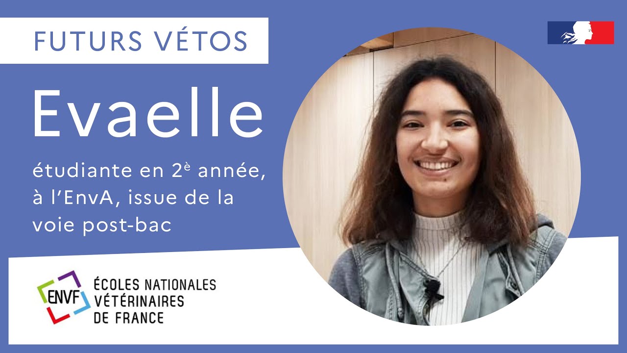 Futurs vétos - Evaelle, en 2è année, est issue de la voie post-bac