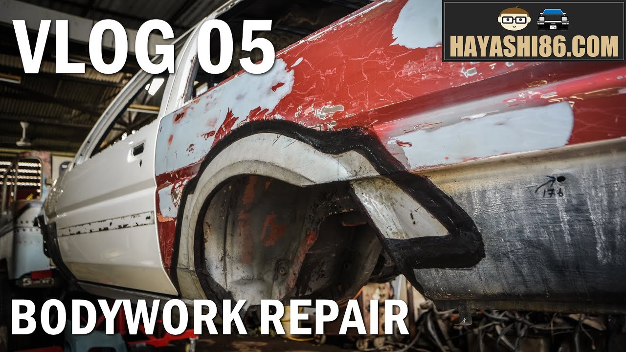 AE86 RESTORATION VLOG05: Bodywork Repair