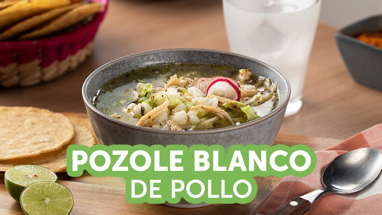 Pozole blanco de pollo | Kiwilim&oacute;n