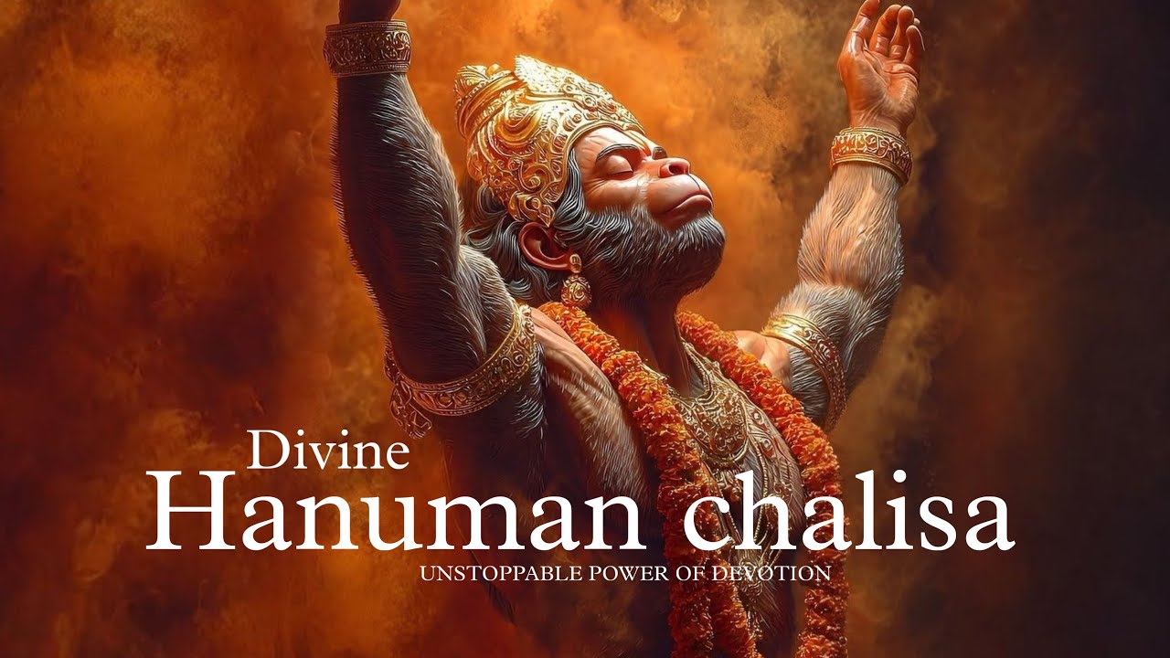 DIVINE HANUMAN CHALISA | Unstoppable power of devotion | @BhaktimaySangeet234 by vishu Aggarwal 