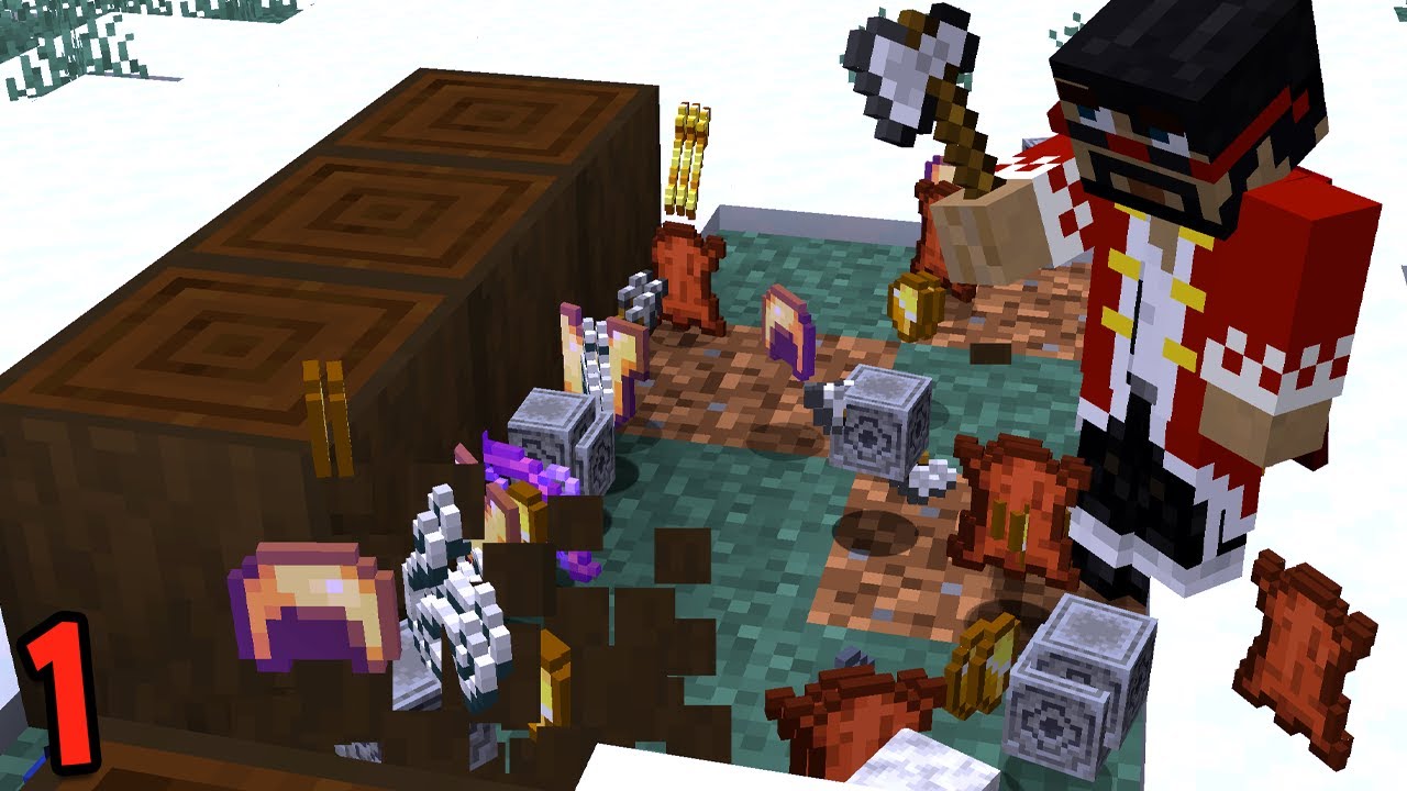 Minecraft But The Random Are Loot Drops #1
