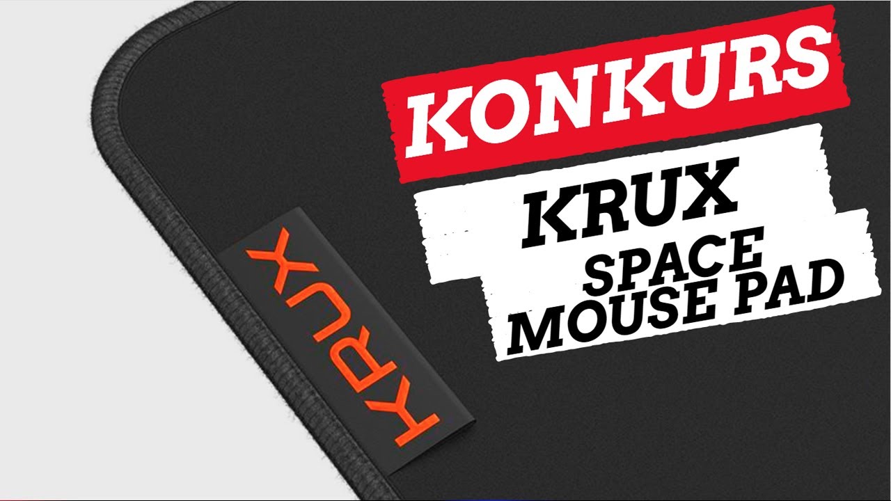 KRUX SPACE MOUSE PAD - UWAGA❗ KONKURS❗