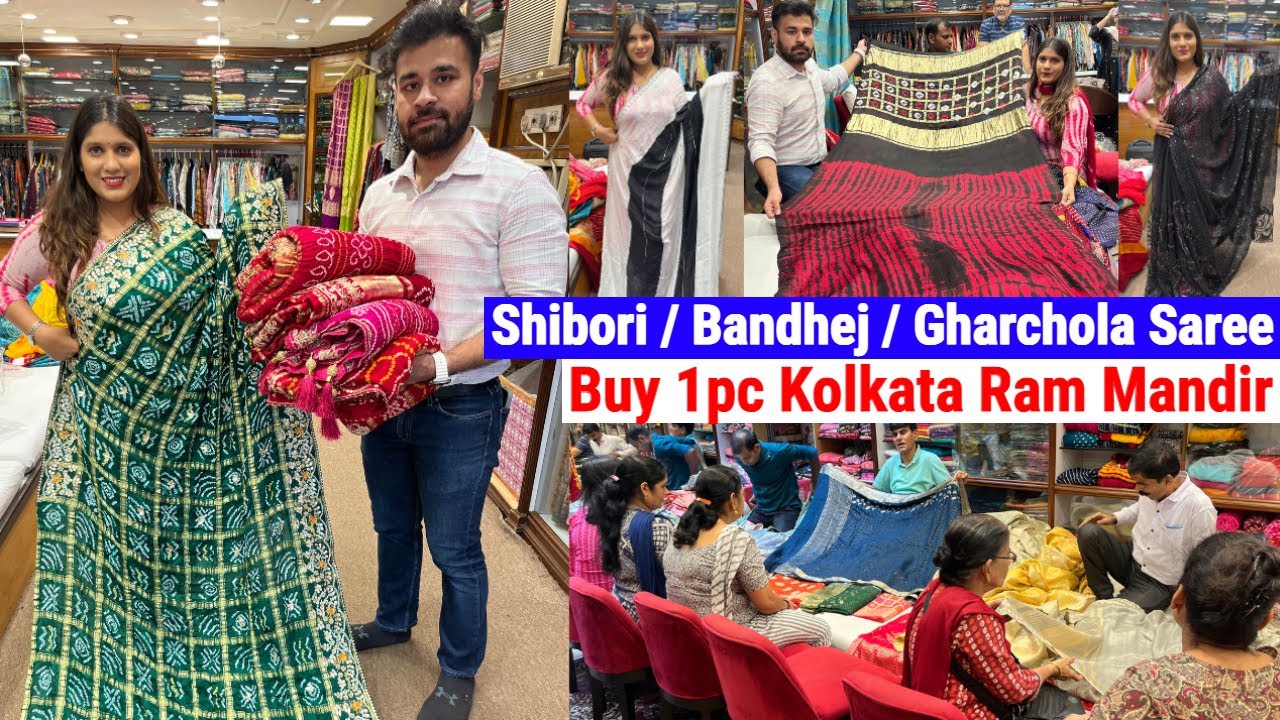 Pure Silk/ Georgette/ Digital Print/ Handwork Saree Collection in Kolkata | Bhiwaniwala Saree Museum