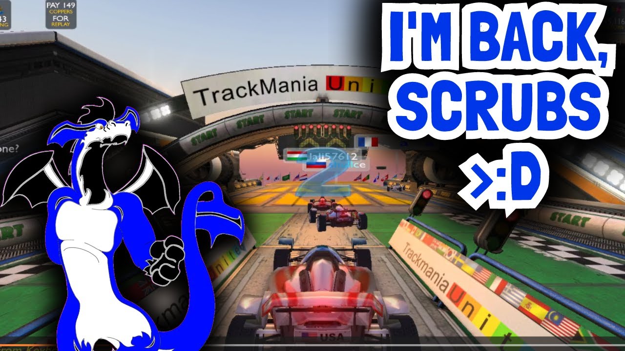 🏎️SURPRISE! I'M BACK: TRACKMANIA ):D🏎️