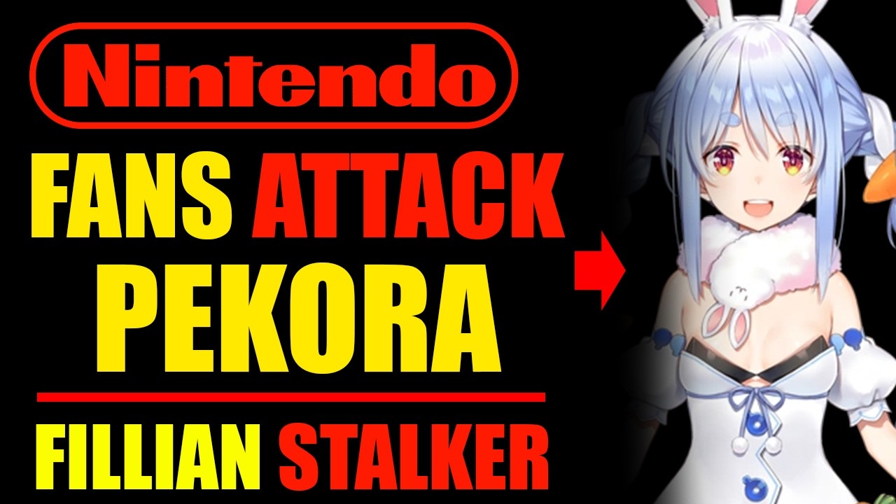 NINTENDO fans ATTACK Pekora, Fillian STALKER, NIJISANJI Super Chats TANK, Kiara gets MRI, Mythos BAN