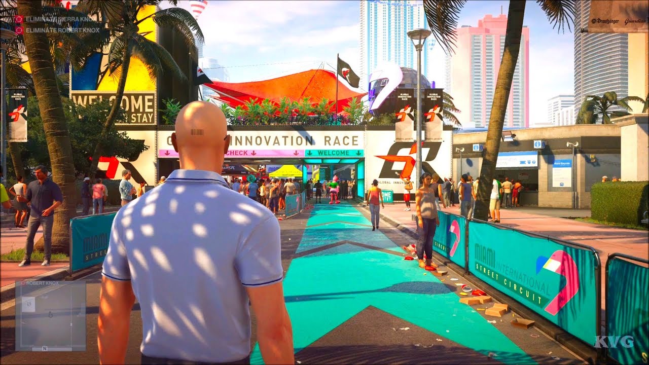 HITMAN 2 - Miami Gameplay (PS4 HD) [1080p60FPS]